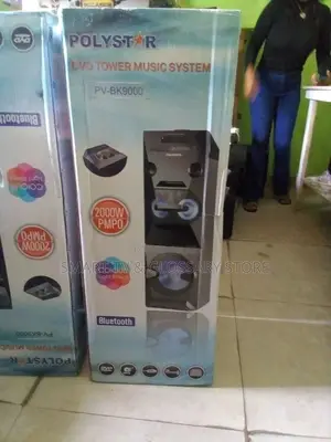 Original Polystar DVD Tower Music System