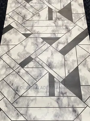 Geometric Wallpaper Grey ,White