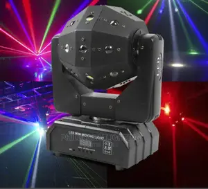 Moving Head With Laser Disco Ball