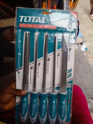 Total 5 Pcs Steel File Set