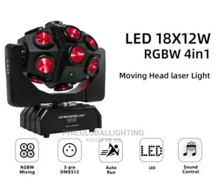 18eyes With Laser Disco Rotating Ball
