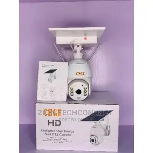 Solar Camera For Outdoor Use, Car Garage, Estate Security
