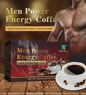 Men Power Energy Coffee With Tongkat Ali and Maca