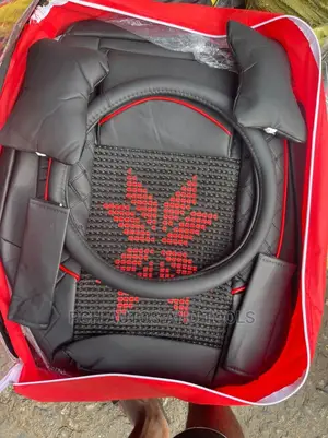 Petals Design Leather Seat Cover