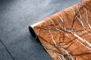 Self Adhesive Removable Marble Wallpaper Large Width