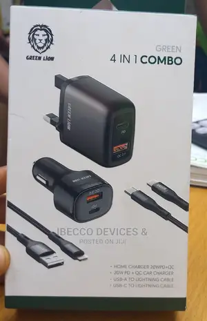 Green Lion 4 in 1 Combo Charger