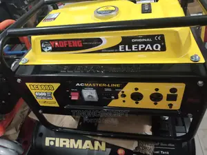 Elepaq Generator 4.5 Kva 100% Copper Coil