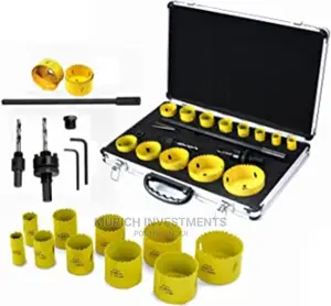 Bi-Metal Hole Saw Sets,19mm to 76mm for Wood Metal