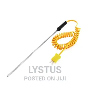 K Type Thermocouple Probe With Sensor Flexible Cable 200mm