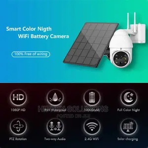 Easy Installation Solar Outdoor CCTV Camera