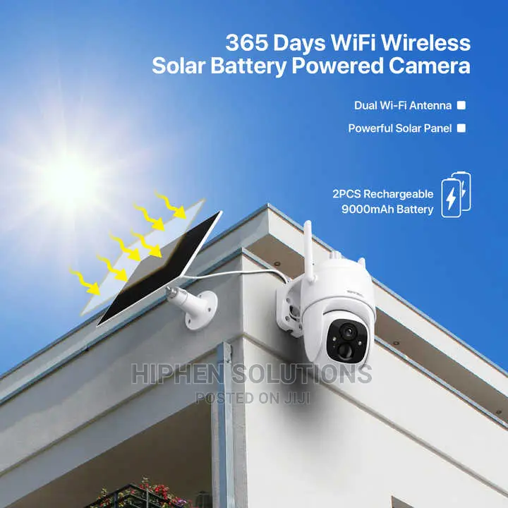 Clear Image Solar Outdoor Camera