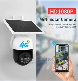 Reliable Wireless Solar Outdoor CCTV Camera