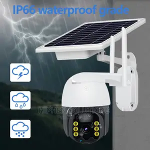 Easy to Use Security Solar Outdoor CCTV Camera