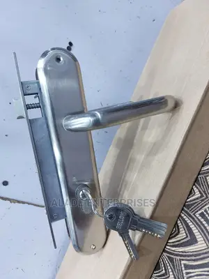 Italian Belloni Cylinder Lock With Brass Key