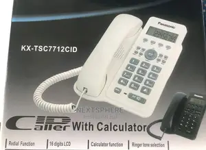 Panasonic Telephone Box Kx-Tsc7712cid Id Display Telephone