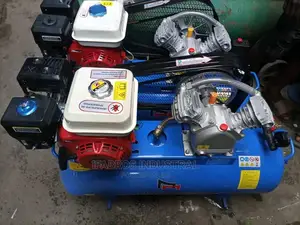 Air Compressor 100litre Engine Mounted, With Guarantee