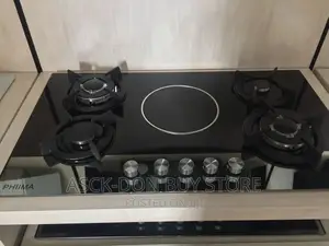 Phiima 4burner 1electric Built-in Gas Cooker