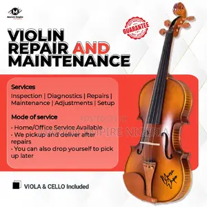 Violin, Viola And Cello Repair And Maintenance Service