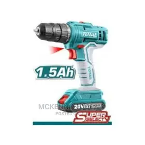 TOTAL Cordless Drill Set With 2 X 20V Lithium-ion Batteries