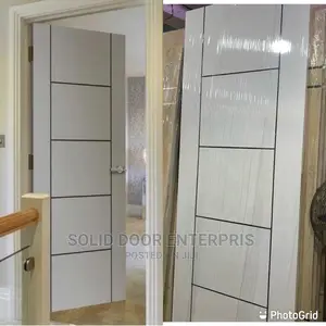 Pure White High Quality HDF Door for Sale