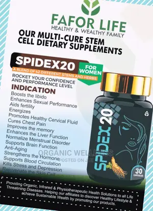 Faforon Spidex20 Woman Enhancement Back to Young Age