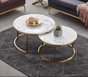 Extendable Marble Centre Table