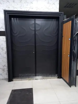 Armoured Double Doors