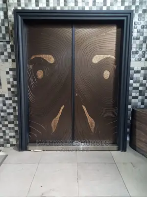 Armoured Double Doors