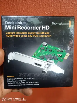 Decklink Mini Recorder Hd