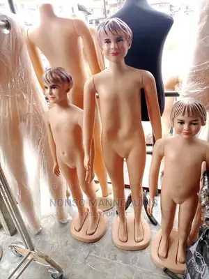 Plastic Kids Display Mannequin of Various Ages