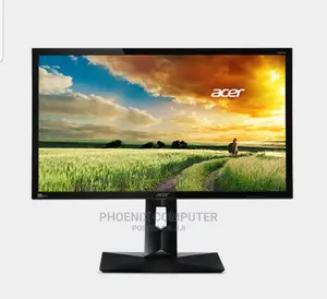 Acer -28" LED UHD Freesync Monitor - Black