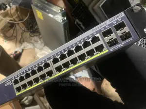 NETGEAR Prosafe 24ports Gigabit Smart Switch With Poe