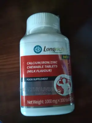 Longrich Milky Chewable Calcium/Iron/Zinc (New Calcium)