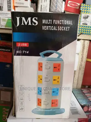 JMS Multifunctional Tifunctional Vertical Socket