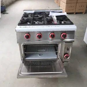 4burner Gas Cooker With Oven.