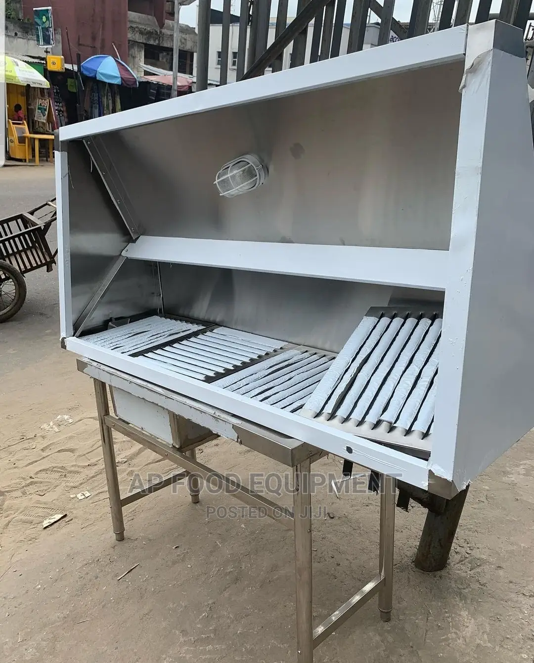 4ft Industrial Kitchen Hood.