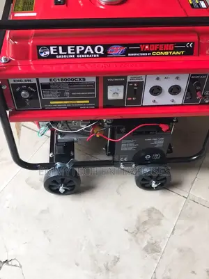 Elepaq Yaofeng Generator Ec7.0kva Red