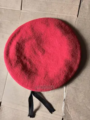 Red Security Beret Cap