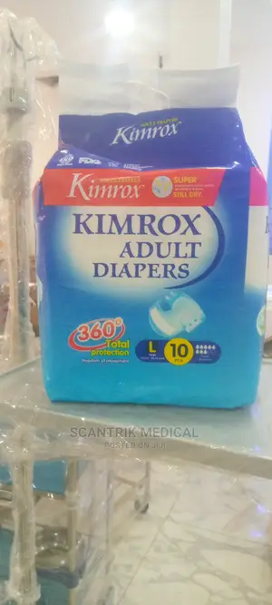 Portable Adult Diapers, Extra Large, Waist