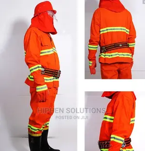 Ergonomic Design Quality Fire Fighter Uniform