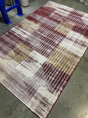 5x7fts Wine,Goldand Cream Turkey Center Rug (4×6,7x10)