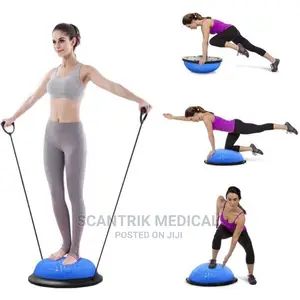 Anti Slip Yoga Balance Ball With Pump Half Balance