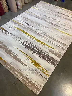 5x7fts Beige, Gold and Brown Turkey Center Rug