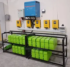 15kva Victron Controlled Solar Power System 50kw Storage