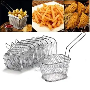 Basket Portable Stainless Steel Chips Mini