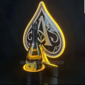 Ace of Spade Champagne Presenter