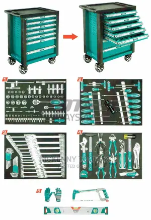 THPTCS71621 162 PCS Tool Chest Set