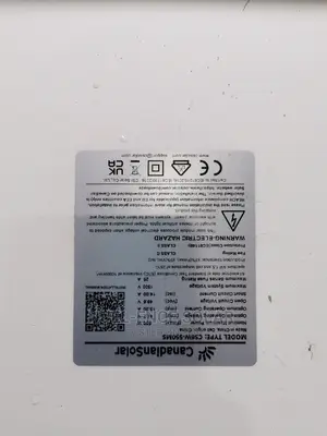 550w Canadan Monocrystalline Panels