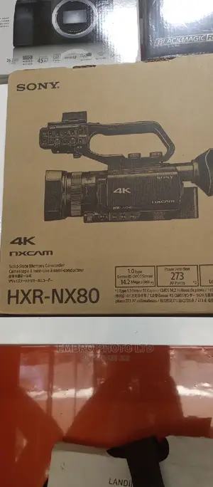 Sony Nx 80 Professional Cinema Quality Camera