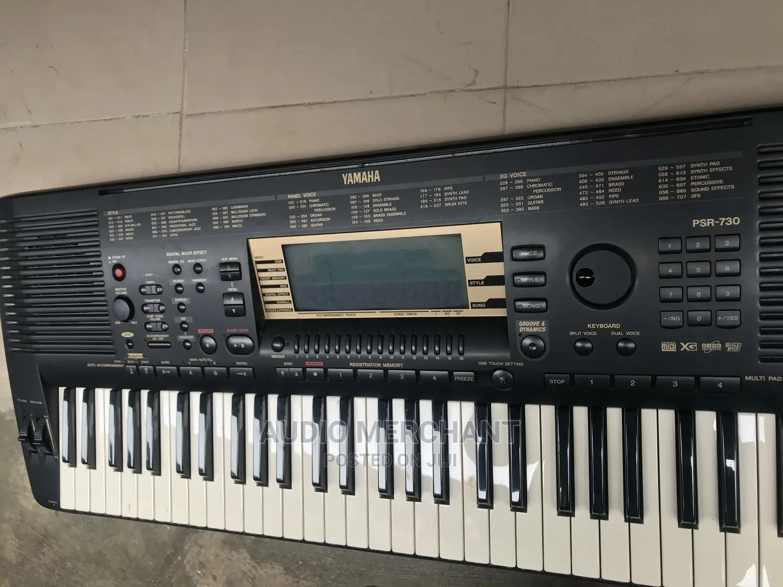 Yamaha Psr 730 Keyboard